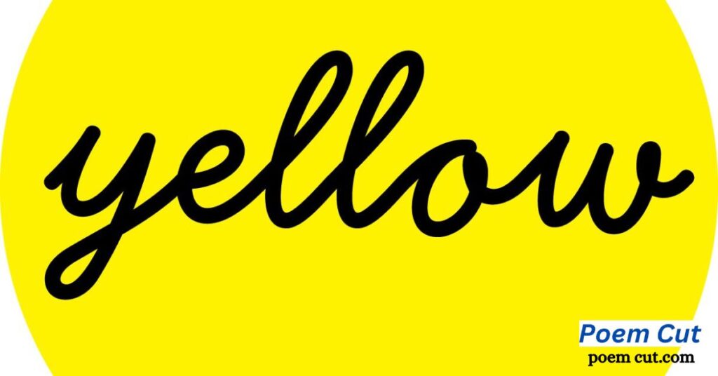 Poems About Yellow